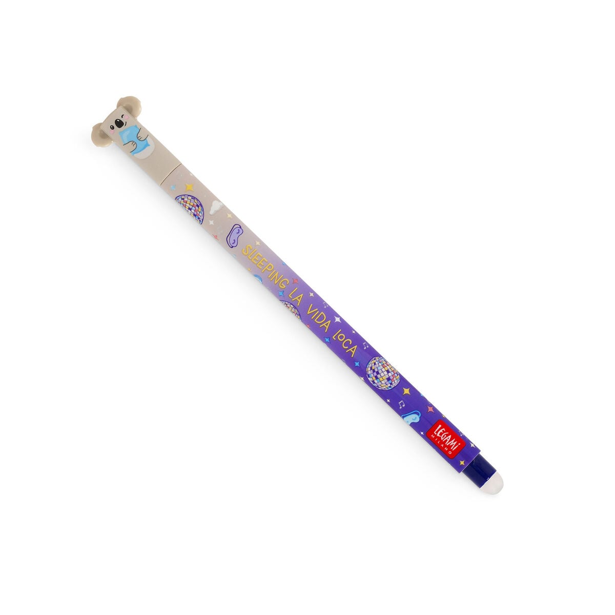 Legami radierbarer Gelstift - Koala "Sleeping la Vida Loca"