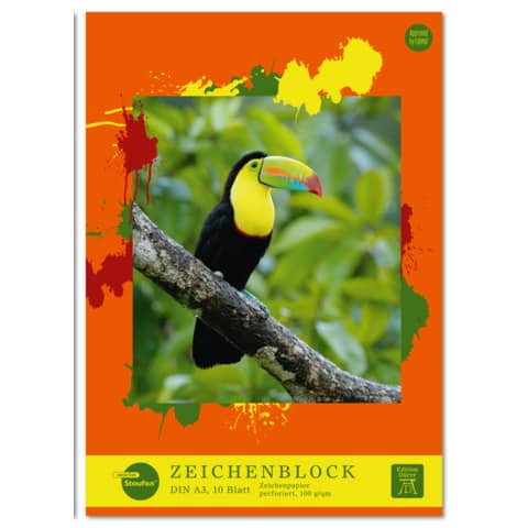 EDITION DÜRER Zeichenblock, A3, 100g/m², 10 Blatt