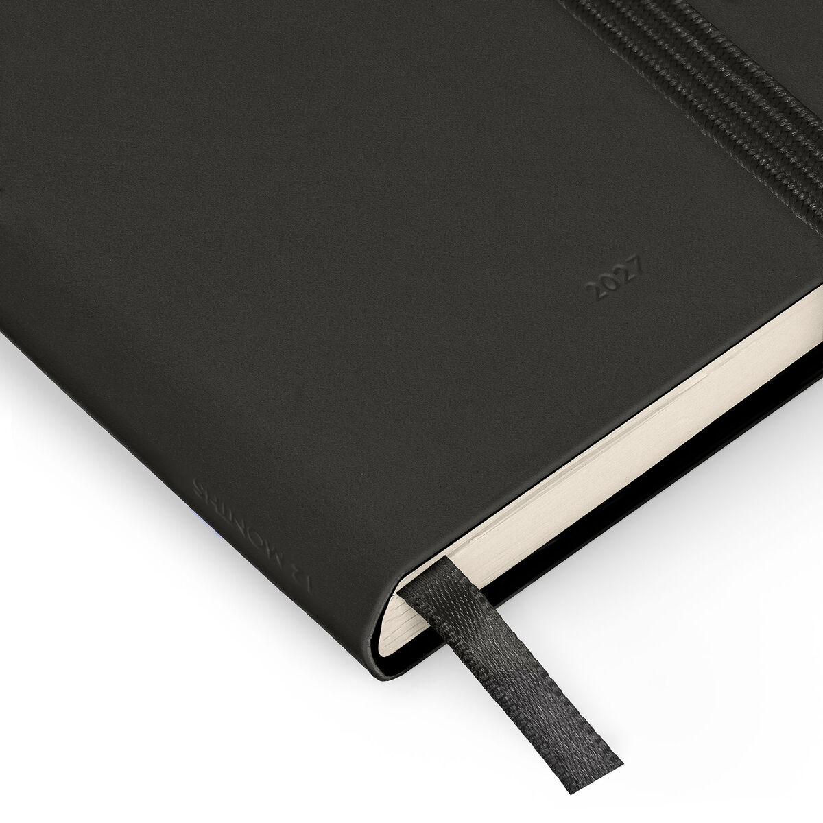 Legami 12-Monat Mini 2-Tagesbuch 2027 - Black Suit