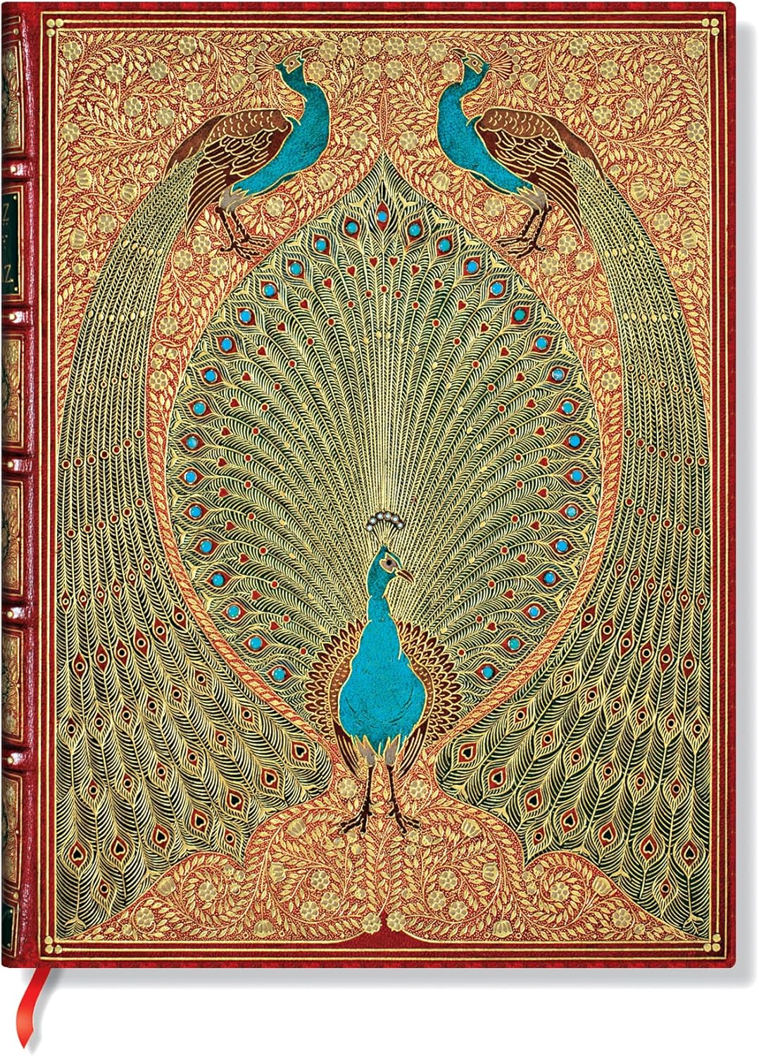 paperblanks - Hardcover - Hafiz Pfauen - Midi - Liniert