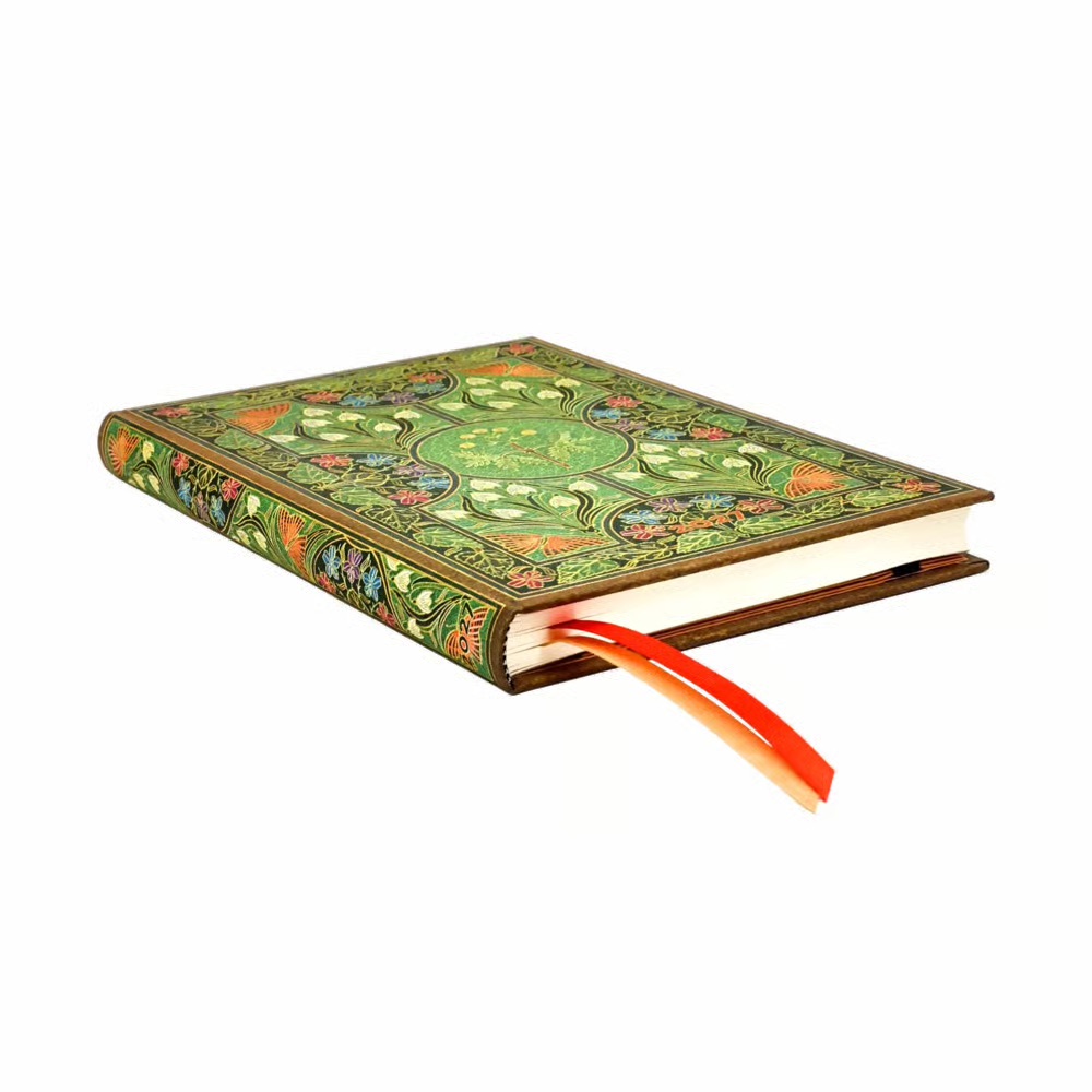 Paperblanks 2027 Blühende Poesie Hardcover Midi Vertikal 12-Monatskalender
