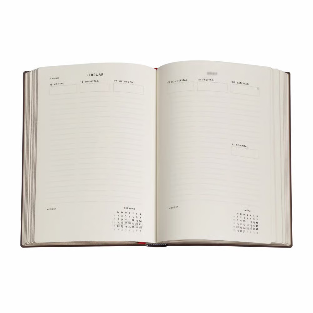 Paperblanks 2027 Anemone Hardcover Midi Vertikal 12-Monatskalender