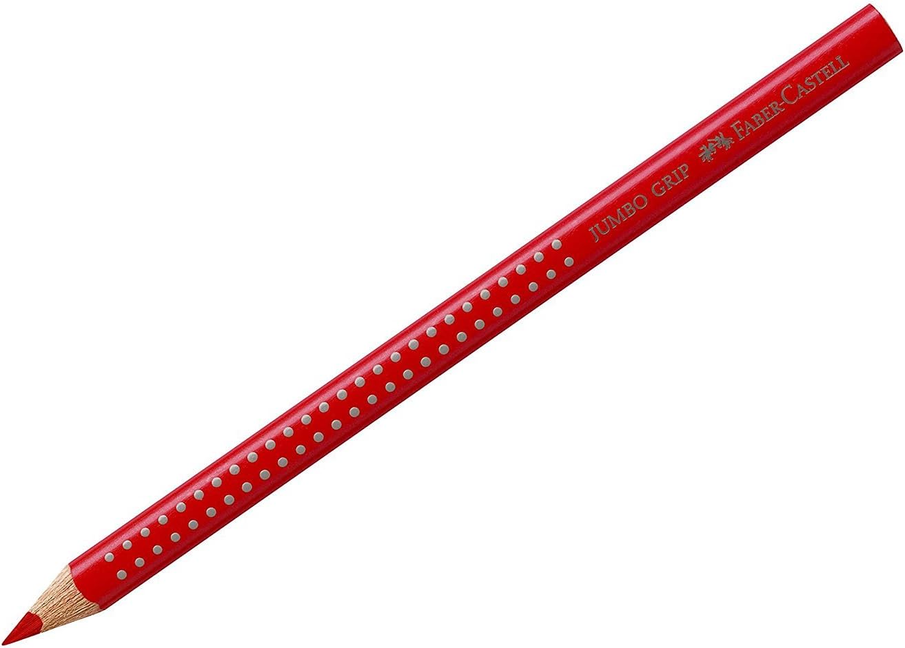 Faber-Castell Buntstift Jumbo-Grip, Farbe: erdbeerrot / geraniumrot