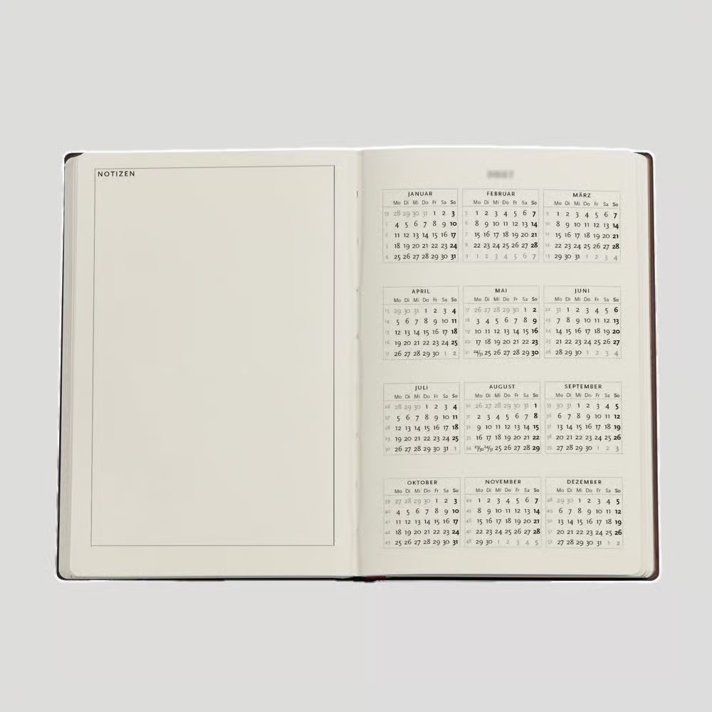 Paperblanks 2027 Smaragdblume Hardcover Mini Horizontal 18-Monatskalender