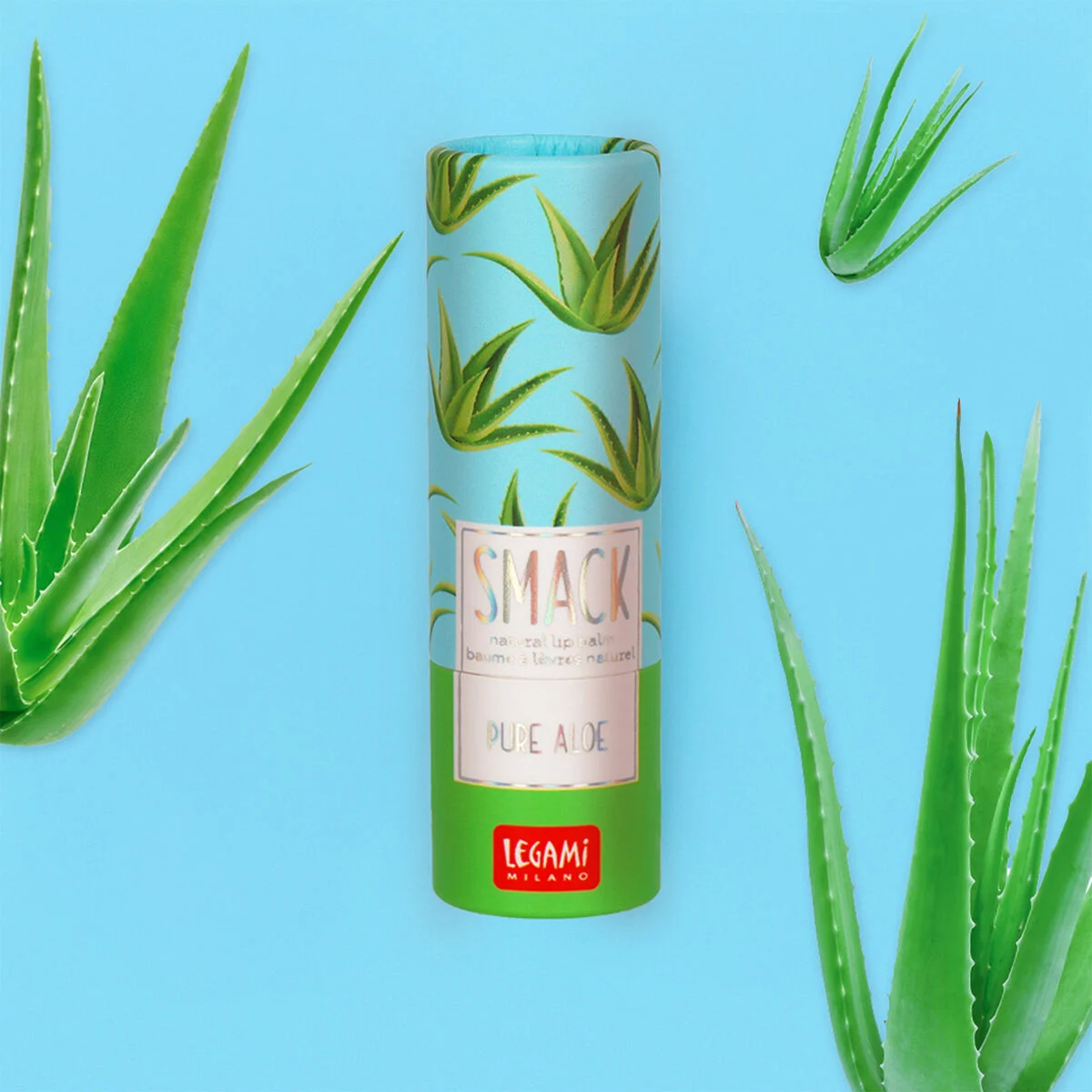 Legami Lippenpflegestift - Smack - Aloe Vera