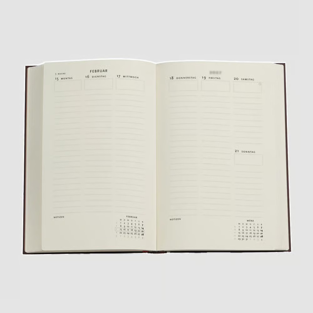 Paperblanks 2027 Black Edition Hardcover Maxi Vertikal 12-Monatskalender