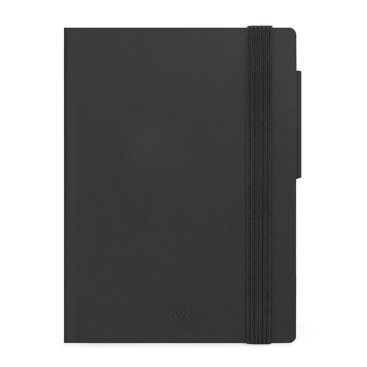 Legami 12-Monat small 2-Tagesbuch 2027 - Black Suit