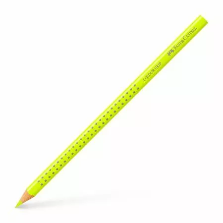 Faber-Castell Buntstifte Colour-Grip, Farbe: neon gelb
