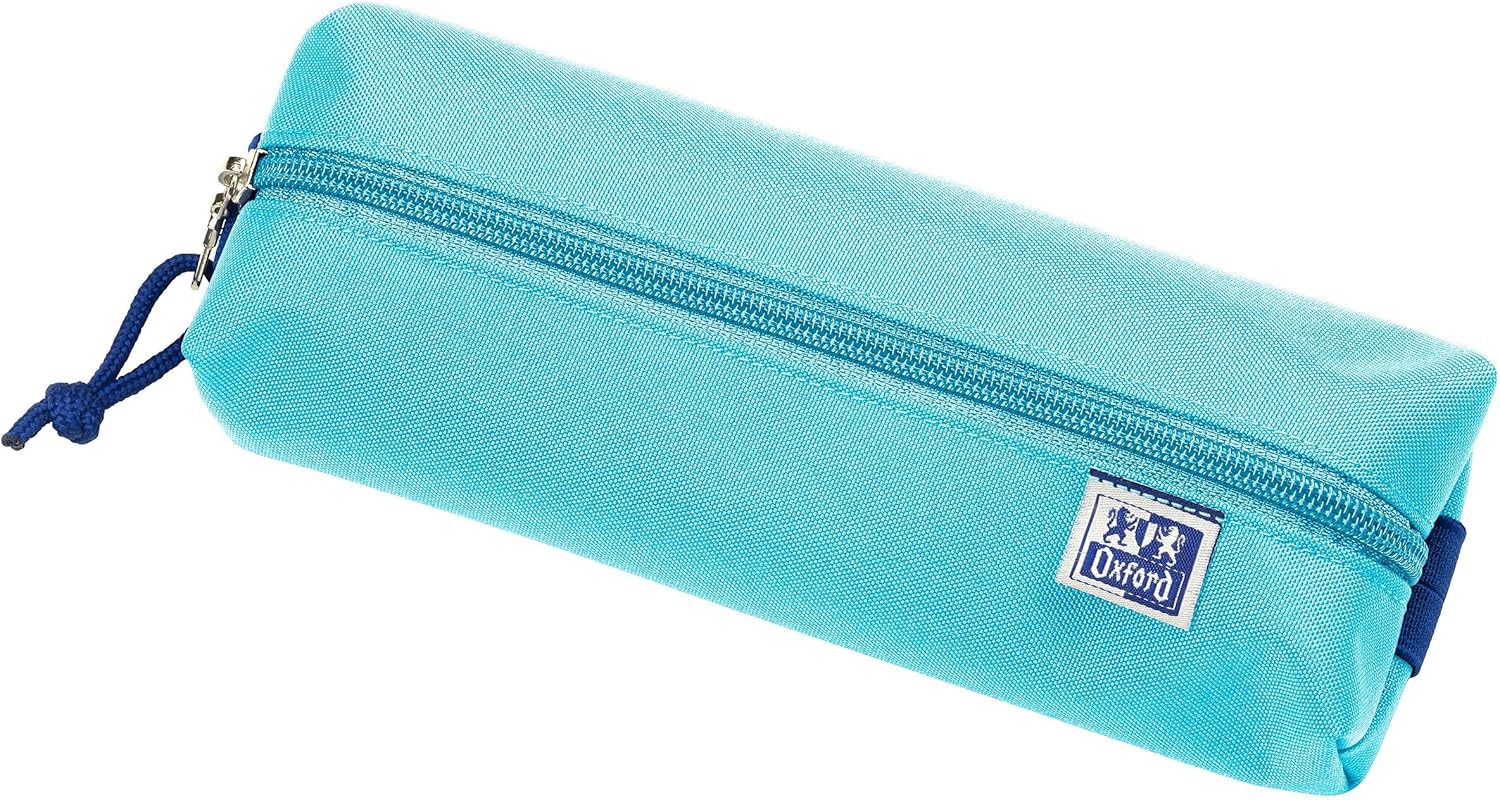 Oxford Federmäppchen rechteckig, klein, türkis