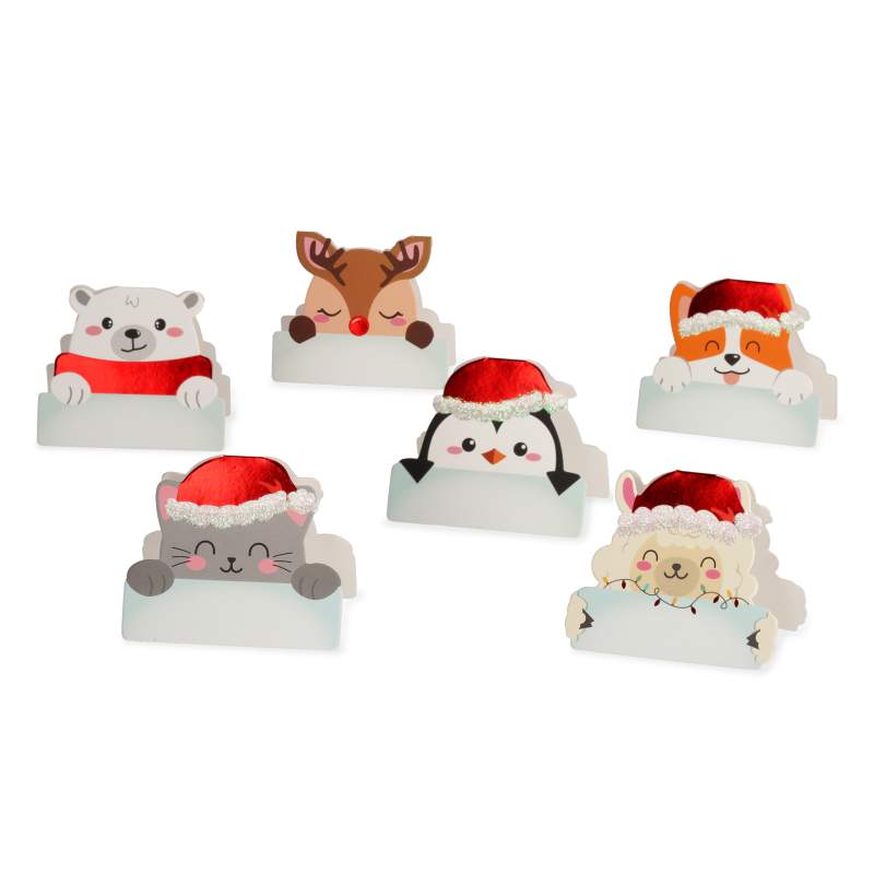 Legami party place cards - Weihnachtliche Platzkarten