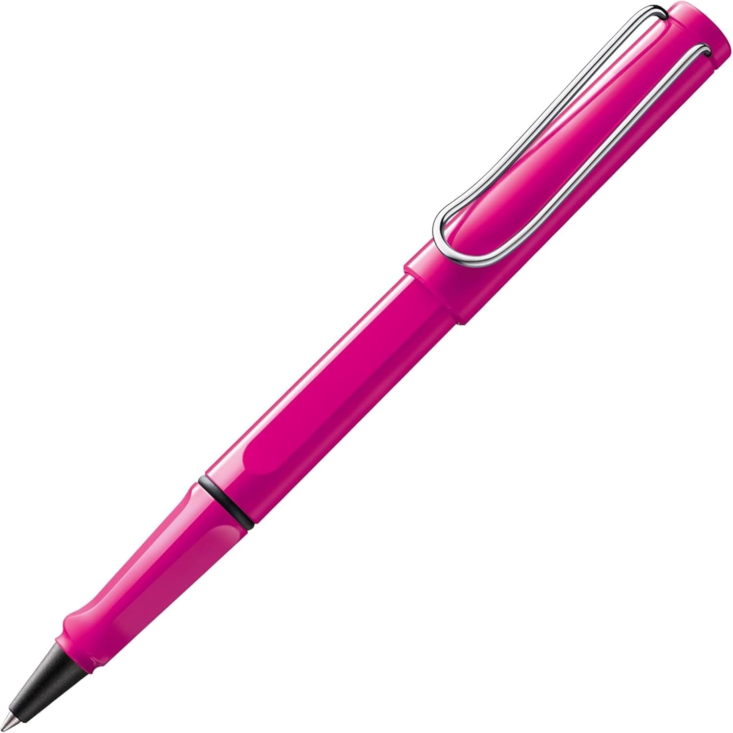 Lamy safari Tintenroller, 313 pink, Strichbreite 0,3mm, inkl. blauer Mine