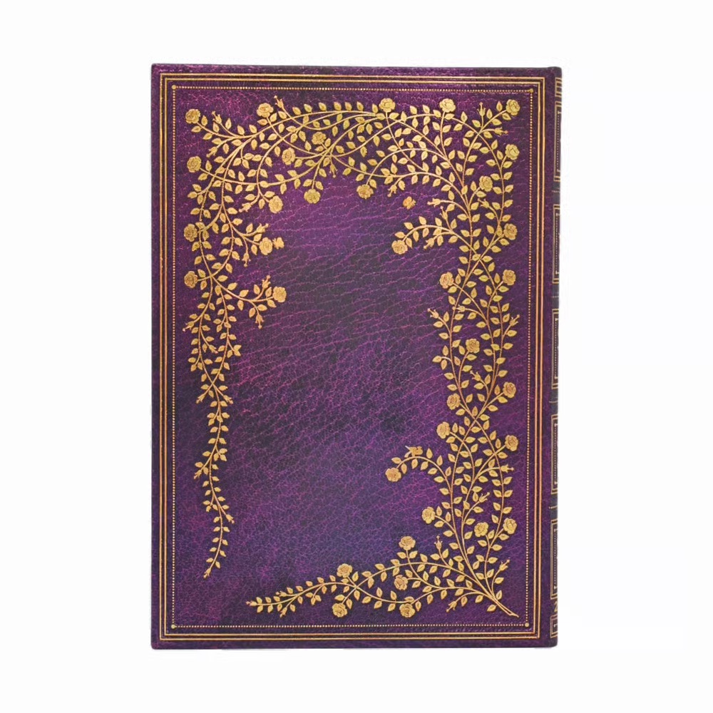 Paperblanks 2027 New York Rose Hardcover Midi Vertikal 12-Monatskalender