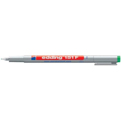 edding Folienstift 151F non-permanent, 0,6mm, grün