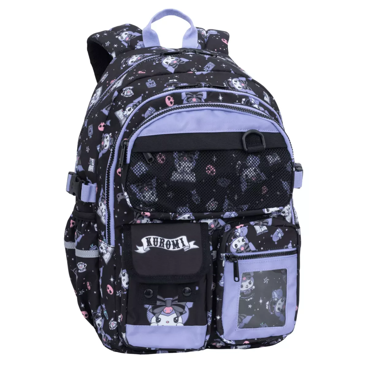 Coolpack SULLY Rucksack 17 Zoll Kuromi – 2 Hauptfächer, 3 Fronttaschen & Schlüsselanhänger