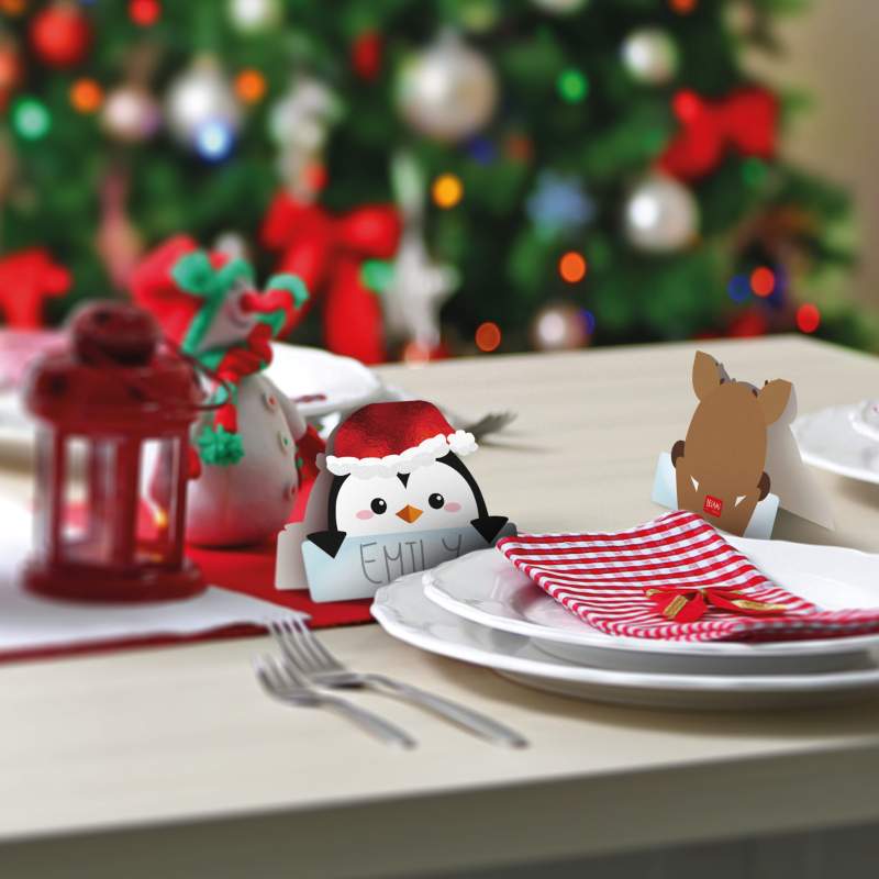 Legami party place cards - Weihnachtliche Platzkarten
