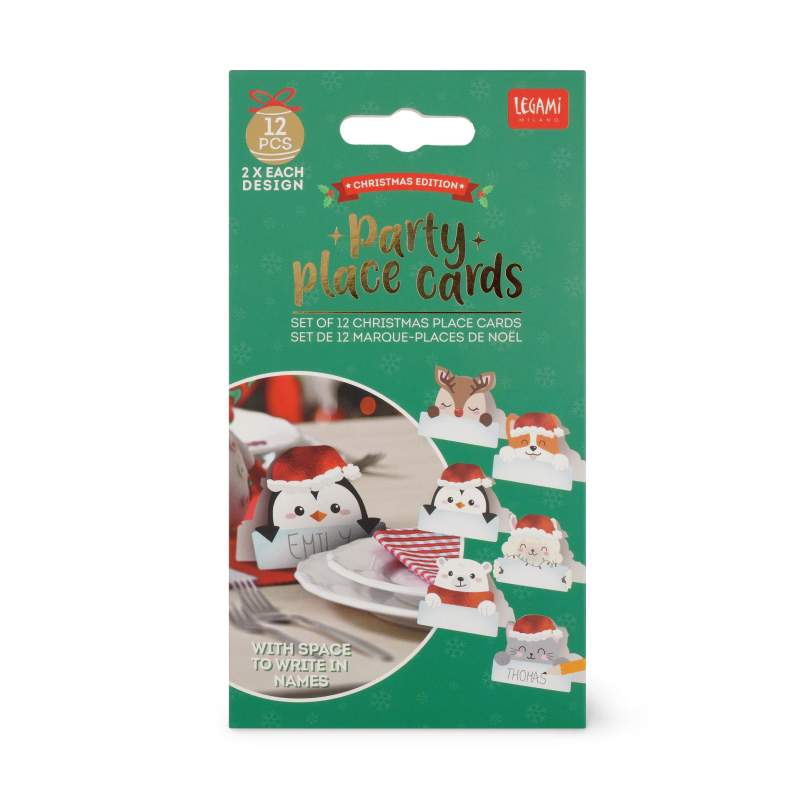 Legami party place cards - Weihnachtliche Platzkarten