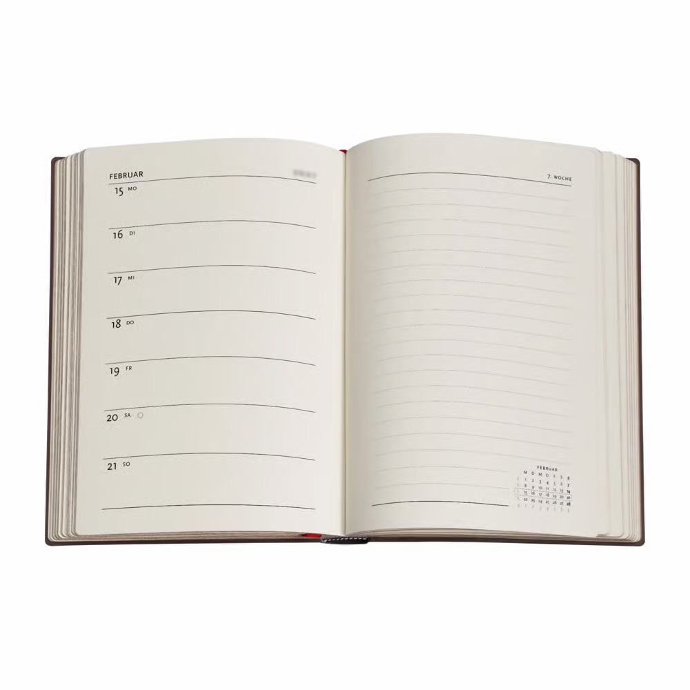 Paperblanks 2027 Blühende Poesie Hardcover Midi Verso 12-Monatskalender