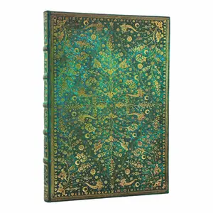 paperblanks - Hardcover  - Smaragdblume - Grande - Liniert