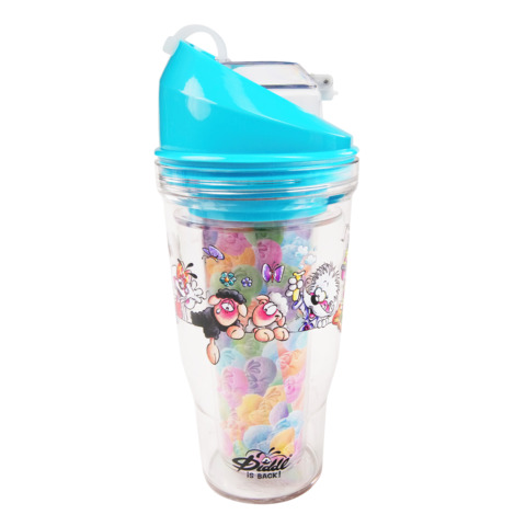 Diddl Trinkbecher Crunch Cup blau