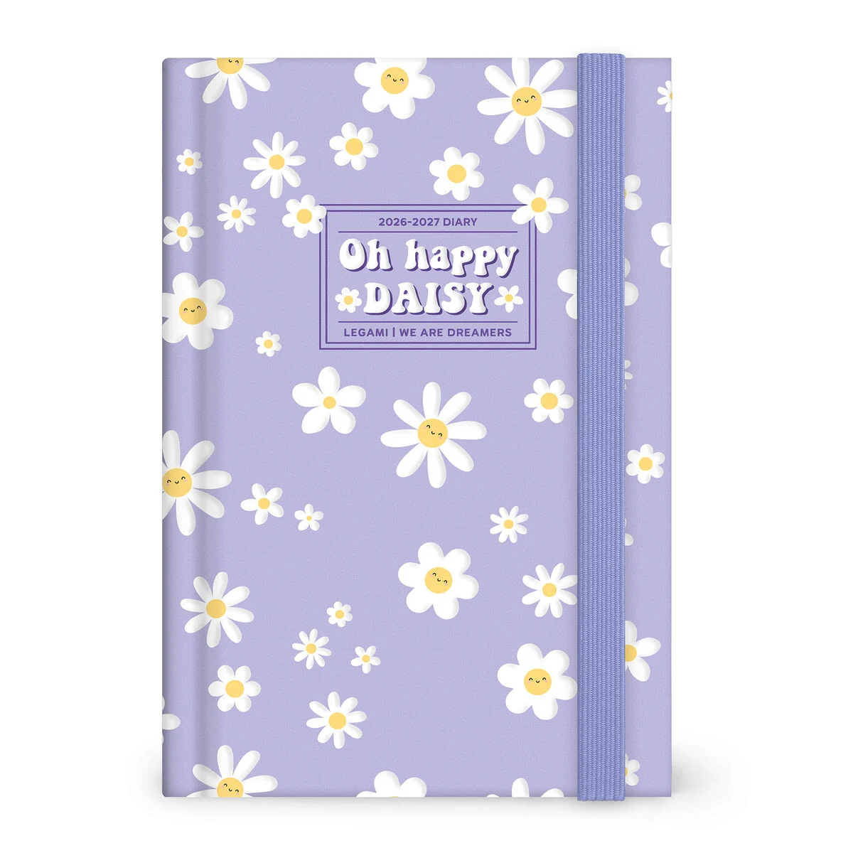 LEGAMI 16-Monats Tagesplaner 2027 - Daisy Lilac - Medium