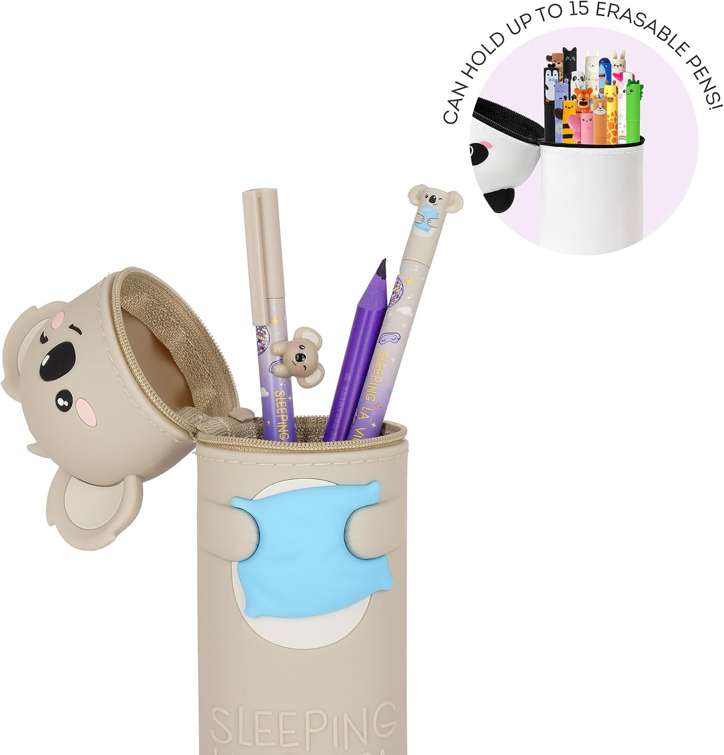 Legami Koala 3er-Set - löschbarer Gelstift, Lovely Friends & Kawaii