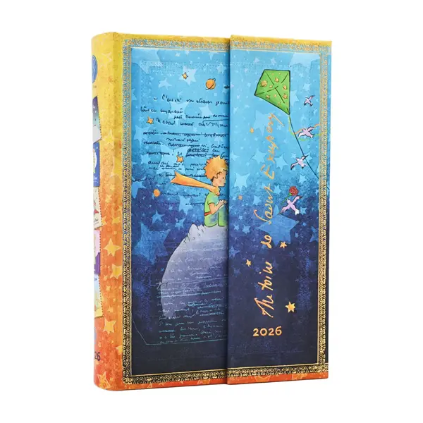 paperblanks Kalender 2026 - Saint-Exupéry, Der kleine Prinz - Mini