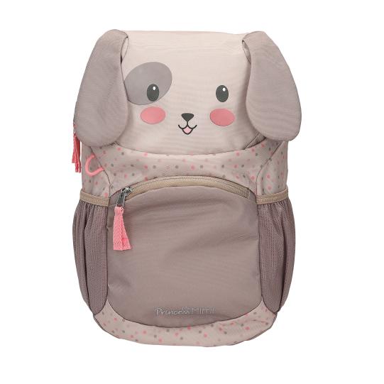 Princess Mimi Ergonomischer Rucksack Hund – braun-beige, mit Brustgurt und Reflektoren
