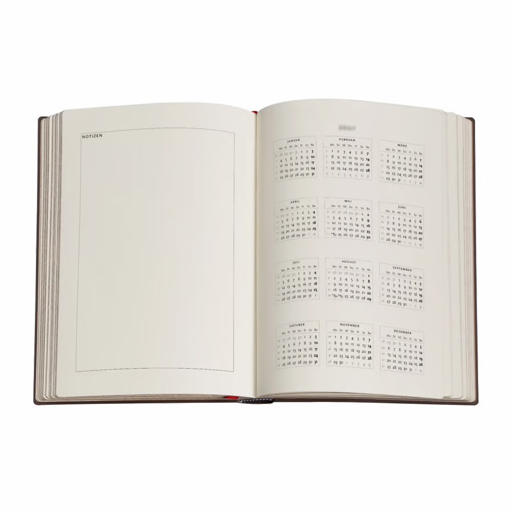 Paperblanks 2027 Blaue Weide Softcover Midi Horizontal 12-Monatskalender