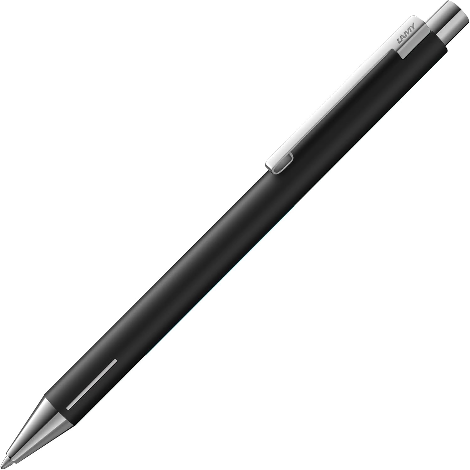 Lamy econ Kugelschreiber 240, Farbe: black matt, Edelstahlgehäuse inkl. Mine