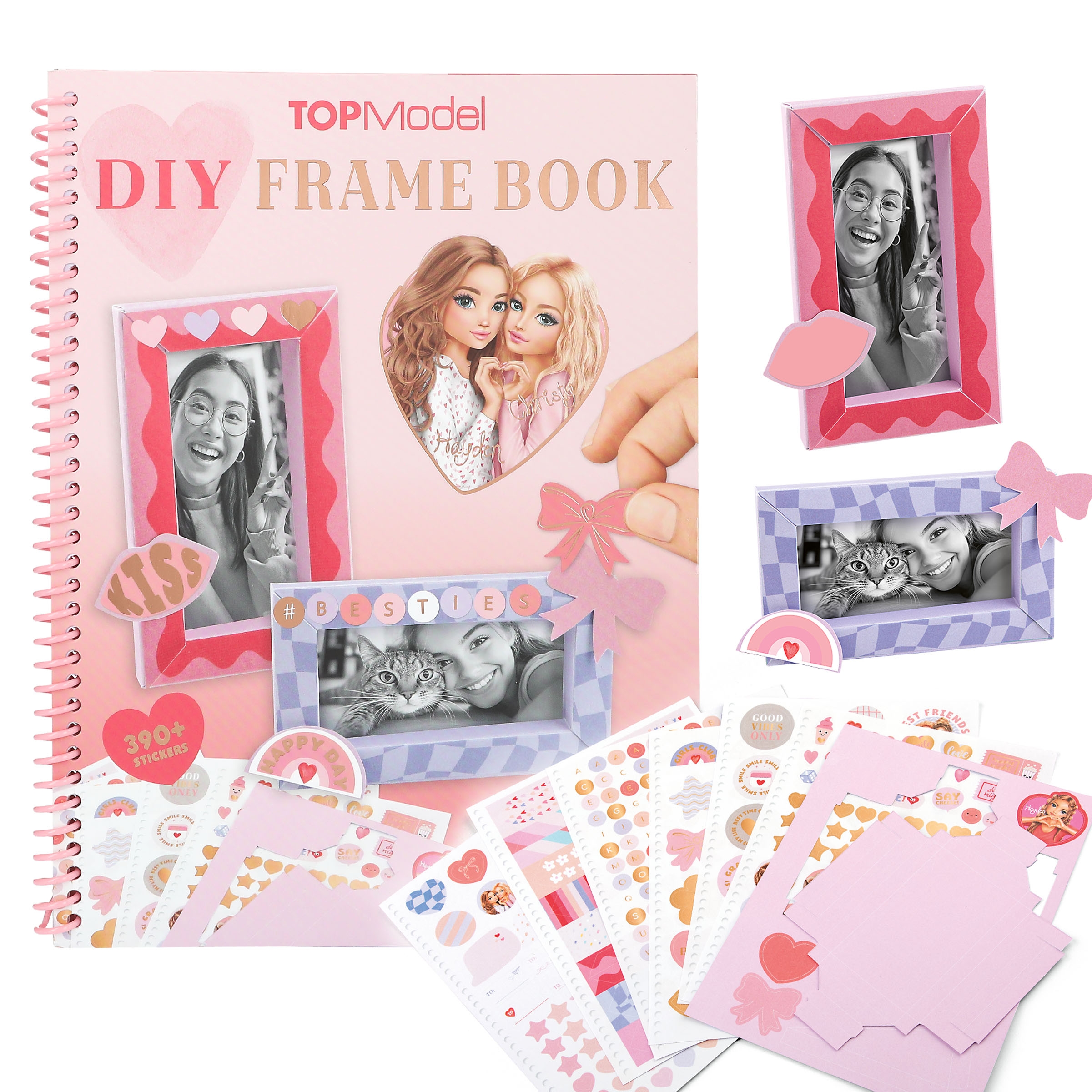 TOPModel DIY Frame Book - Photo Foto vorgestanzte Bilderrahmen und Sticker