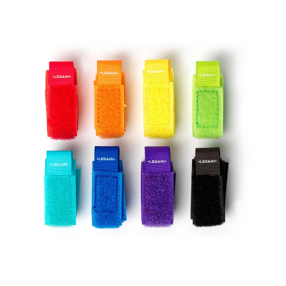 Legami 8er-Set mit bunten Kabelbindern