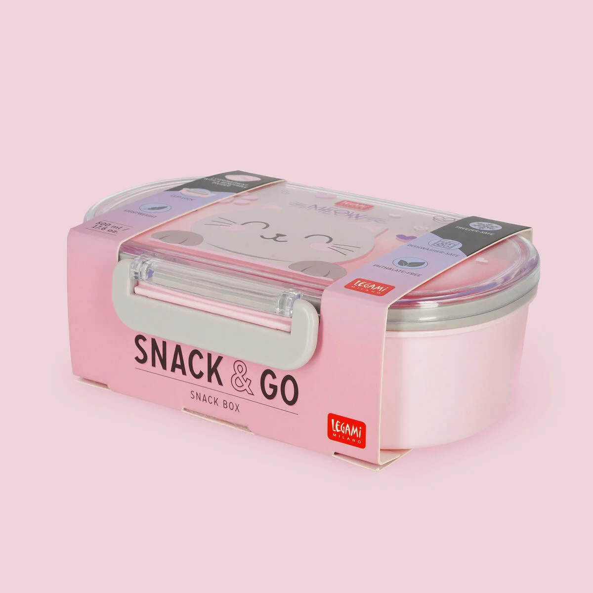 Legami Snackbox - Snack & Go - Kitty
