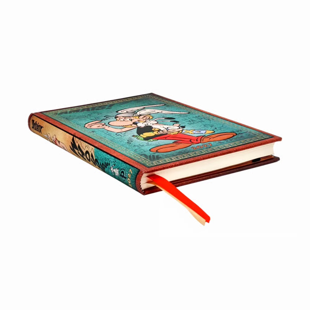 Paperblanks 2027 Asterix der Gallier Hardcover Midi Horizontal 12-Monatskalender
