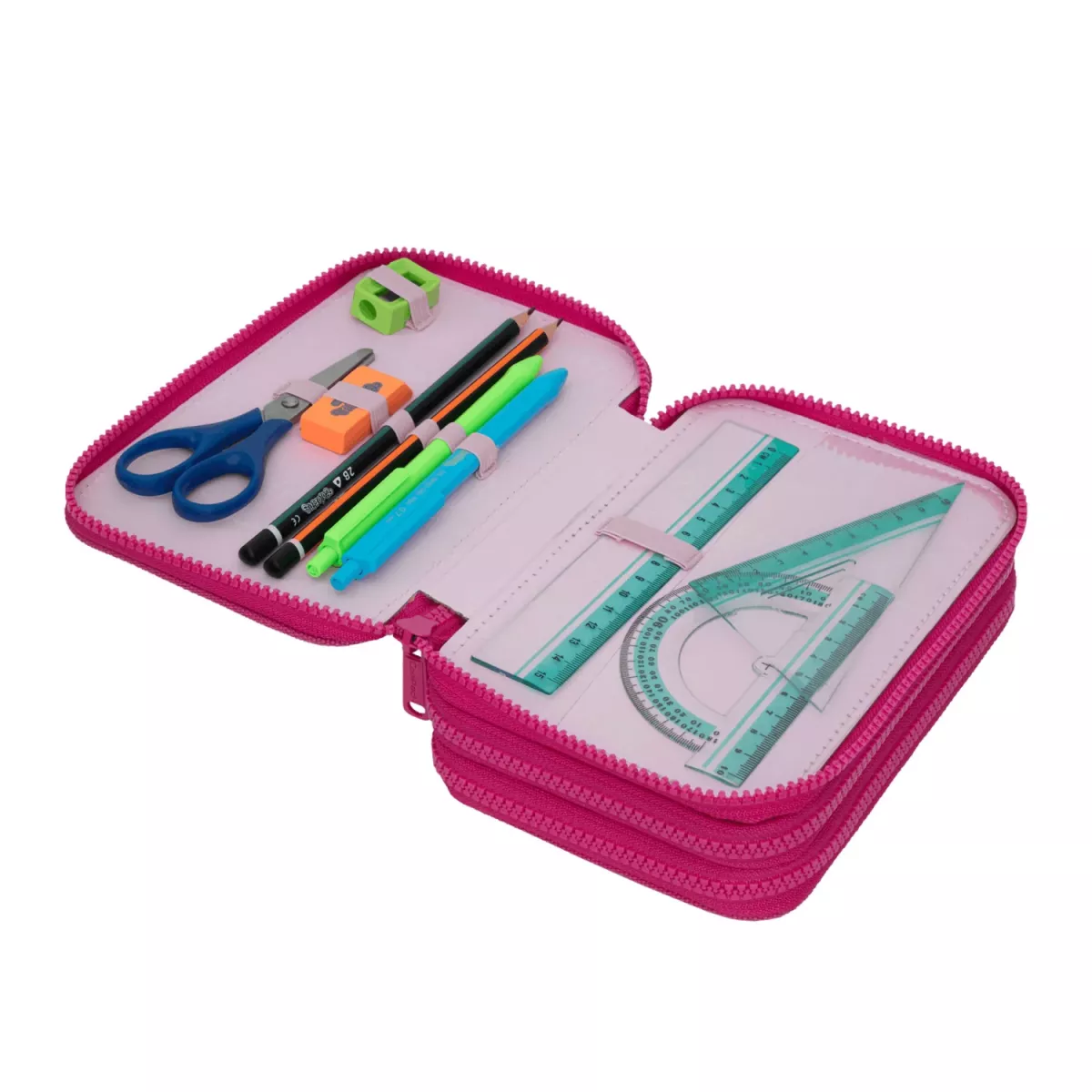 Coolpack JUMPER 3 gefülltes Etui Hello Kitty Sweet Leopard – 3 Fächer, 48-teilig