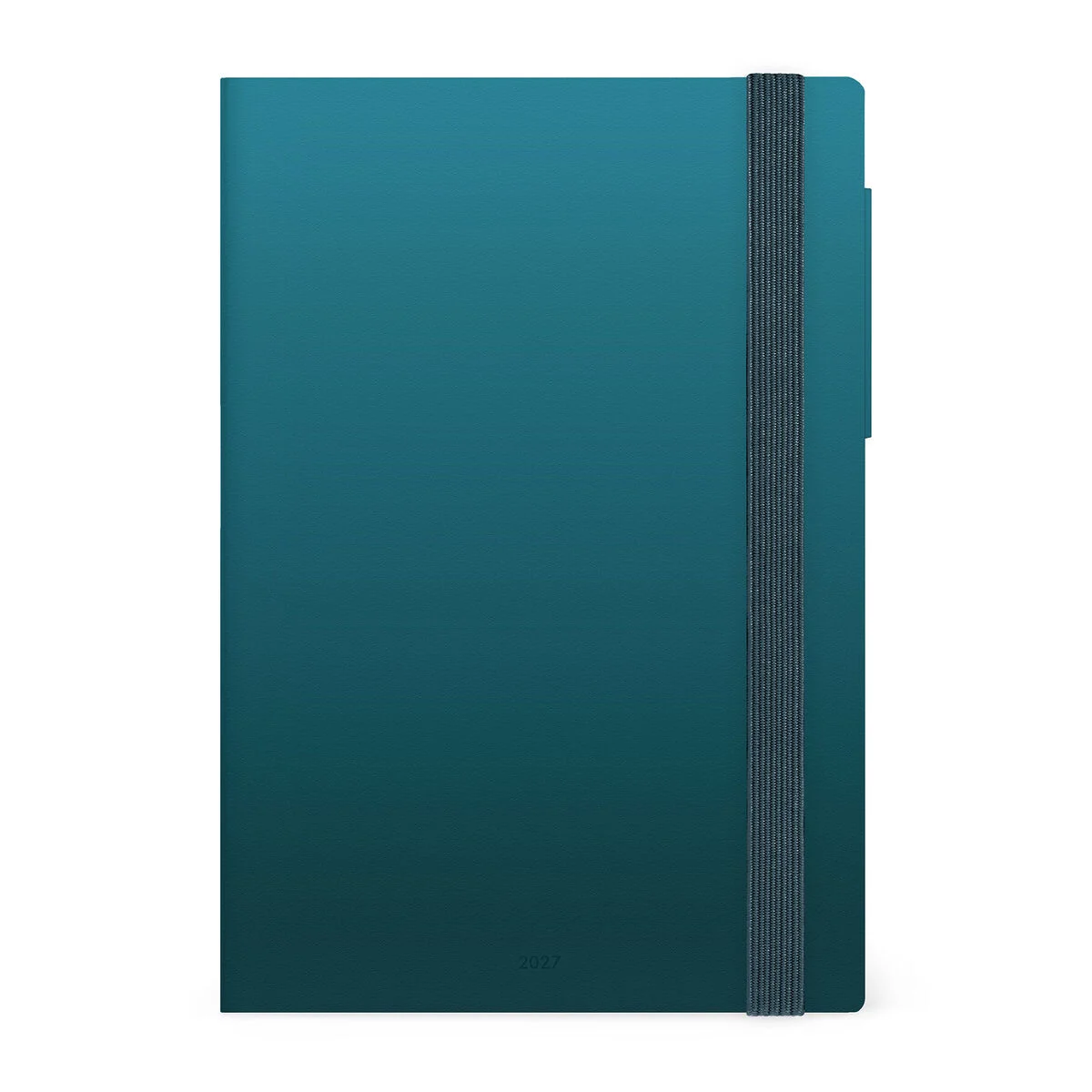 Legami Medium Weekly Diary mit Notizbuch „Deep Teal“ – 2028