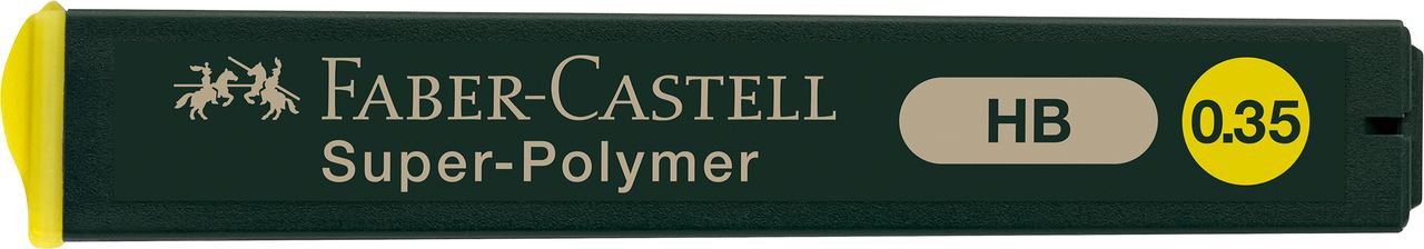 Faber-Castell Feinmine - Super-Polymer - 0,35 mm HB - 12 Stück