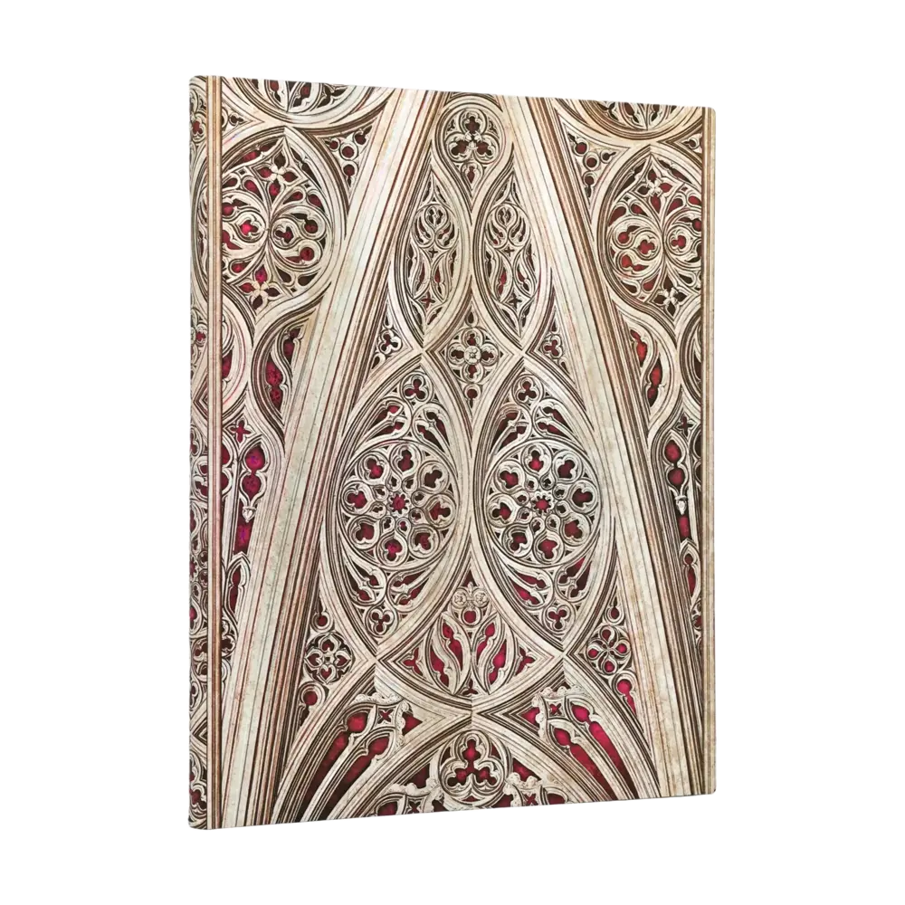 Paperblanks Notizbuch Gewölbe des Mailänder Doms Bordeaux – Ultra, unliniert