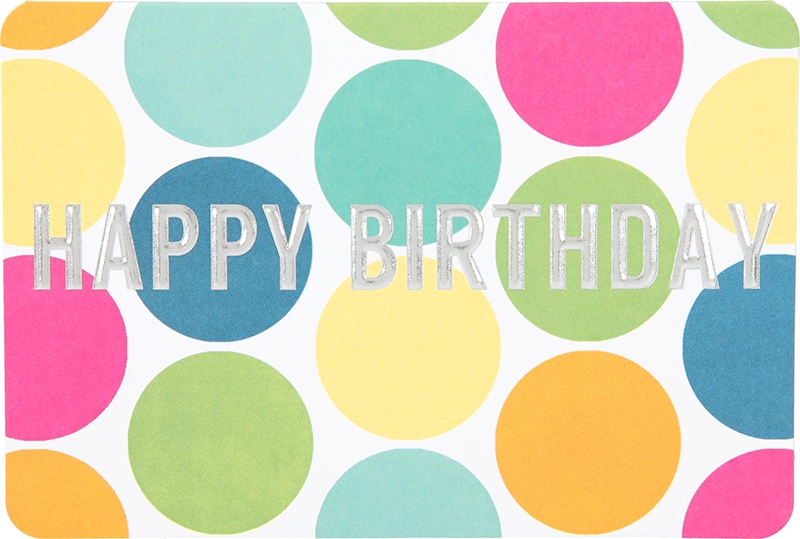 Kunterbunt Medikarten 014 - Happy Birthday