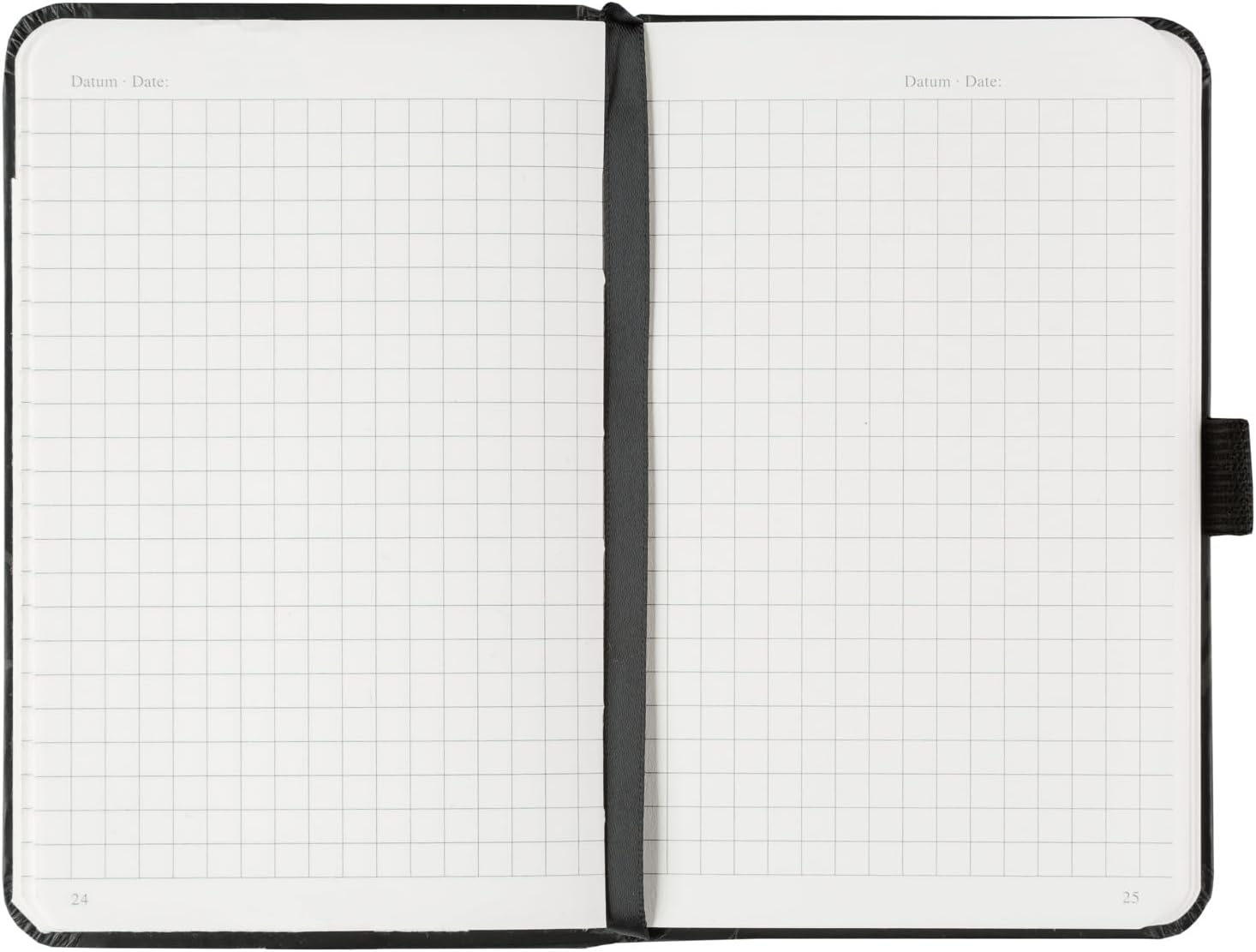 Faber-Castell - Notizbuch DIN A6 schwarz, kariert, 100 g/m², 194 Seiten FSC-Mix Papier, 90 x 140 mm