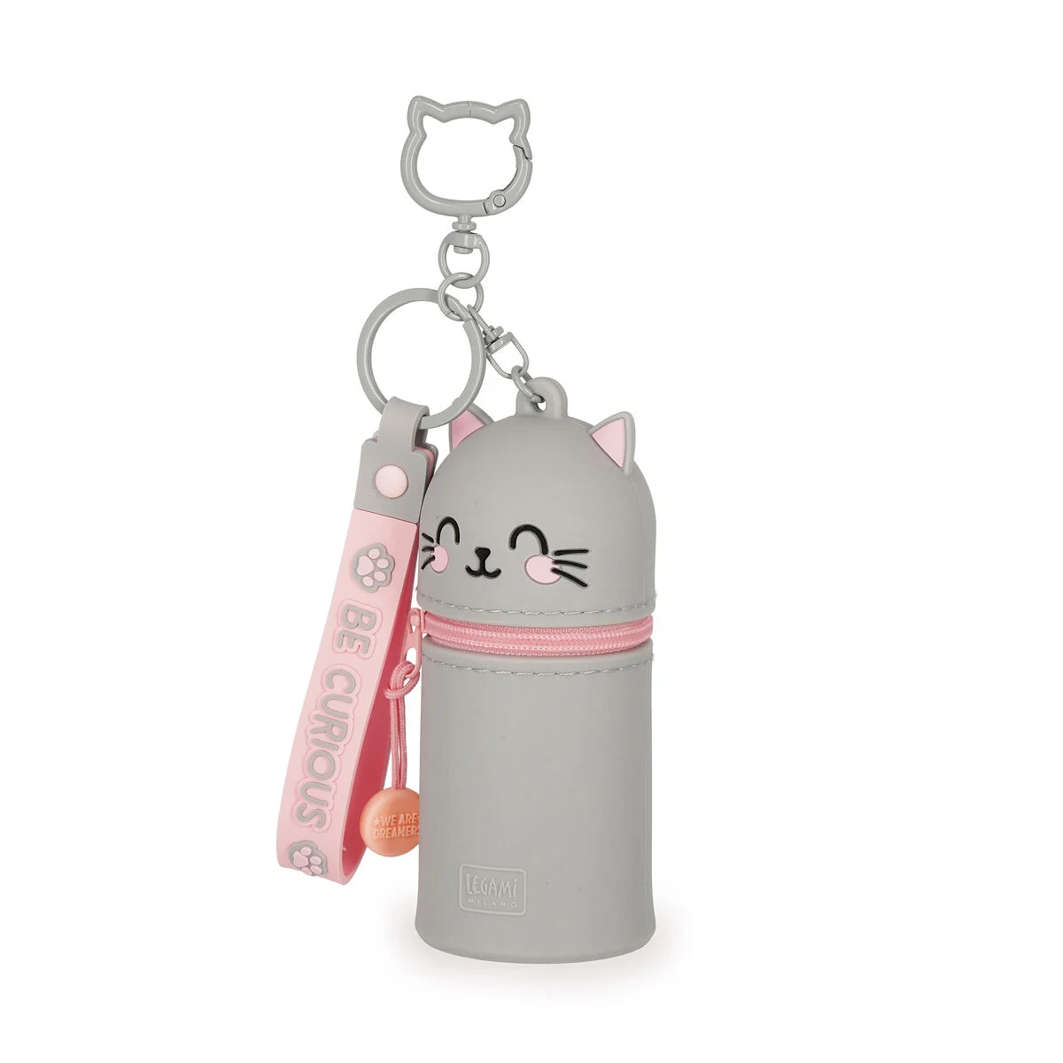 Legami Münztasche mit Schlüsselanhänger - Mini Kawaii - Kitty