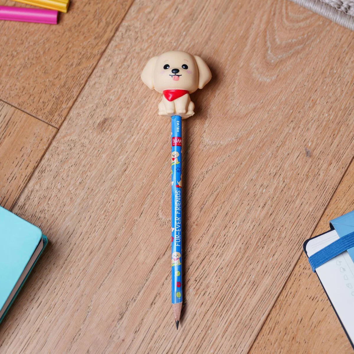 Legami Squeezies Anti-Stress Bleistift HB - Fur-ever Friends