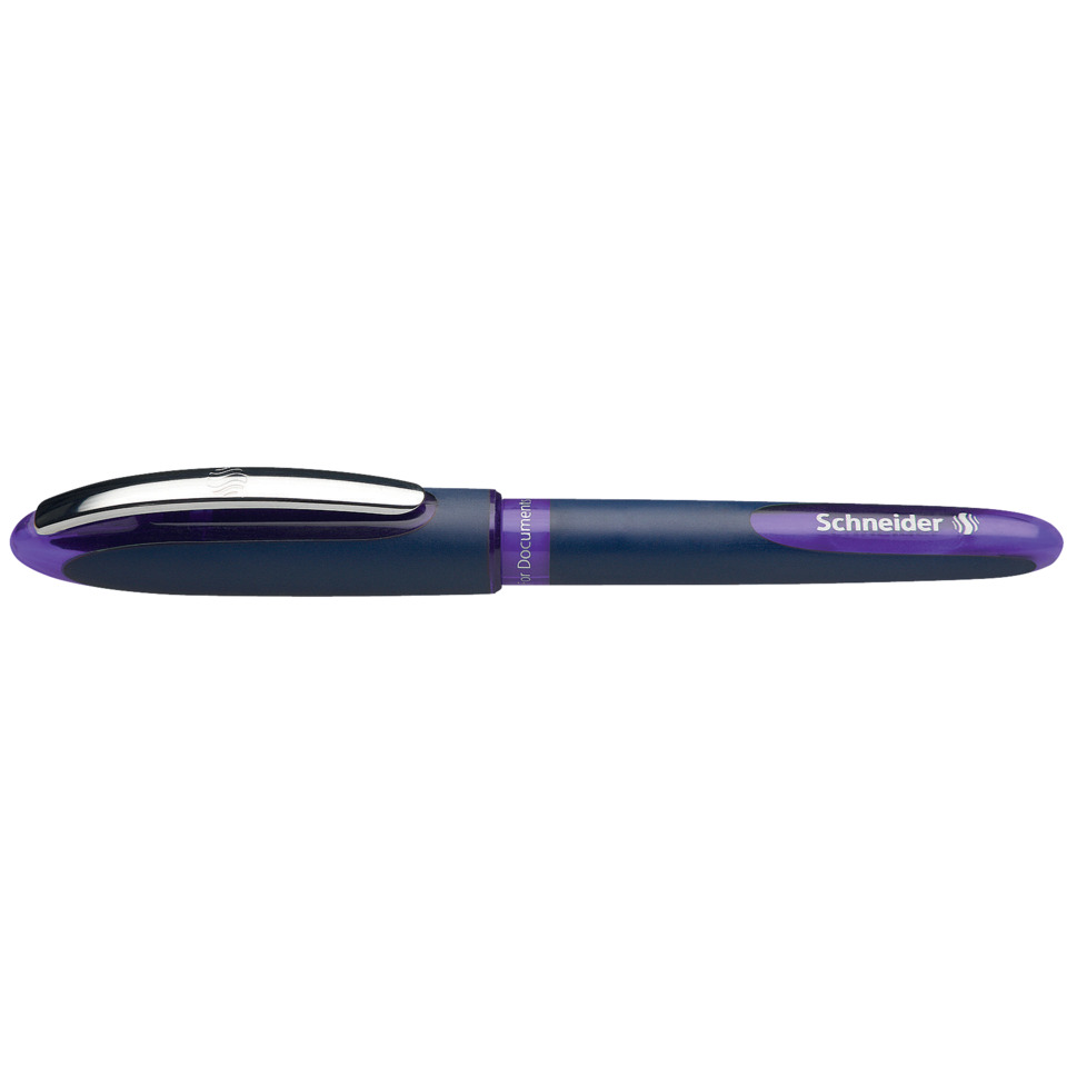 Schneider Tintenroller One Business, Ultra-Smooth-Spitze, 0,6 mm, violett