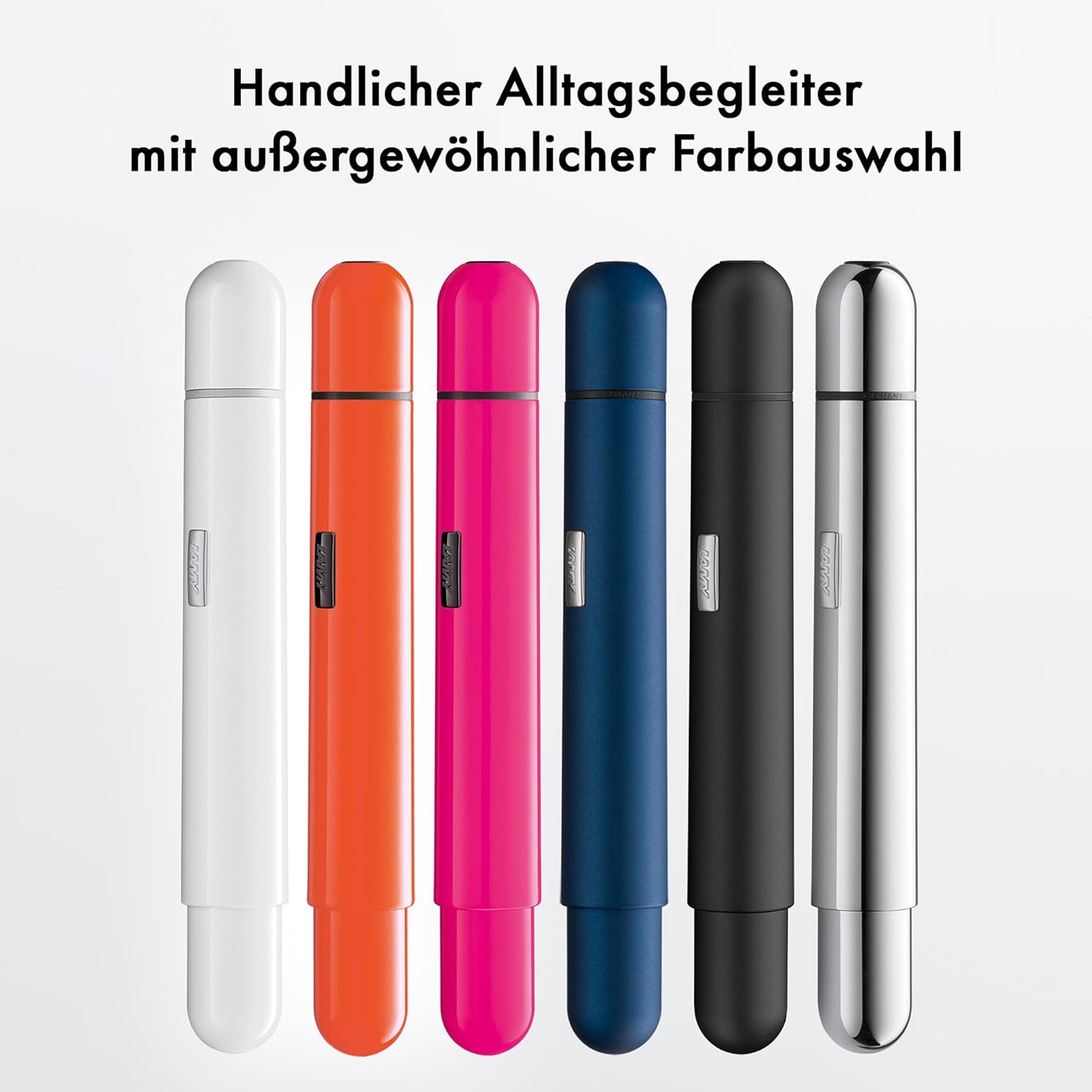 Lamy pico Kugelschreiber - Innovativer Kugelschreiber aus Metall, Strichbreite M, inkl. Mine