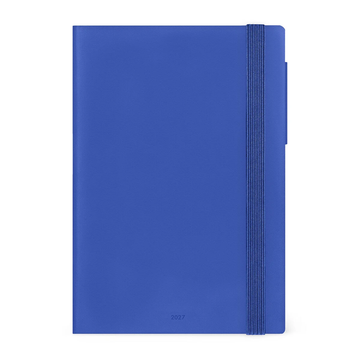 12-Month Medium Weekly Diary 2027 - Eclectic Blue