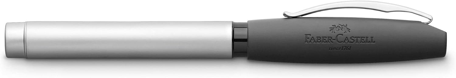 Faber-Castell Füllfederhalter - Essentio Aluminium - Feder M - Metall Matt