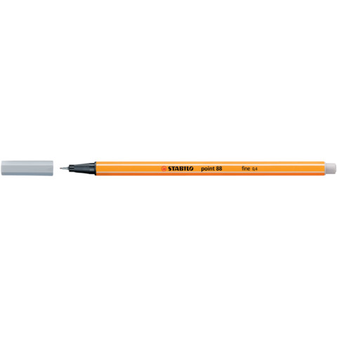 STABILO Fineliner point 88, 88/94, 0,4 mm, Farbe: Hellgrau