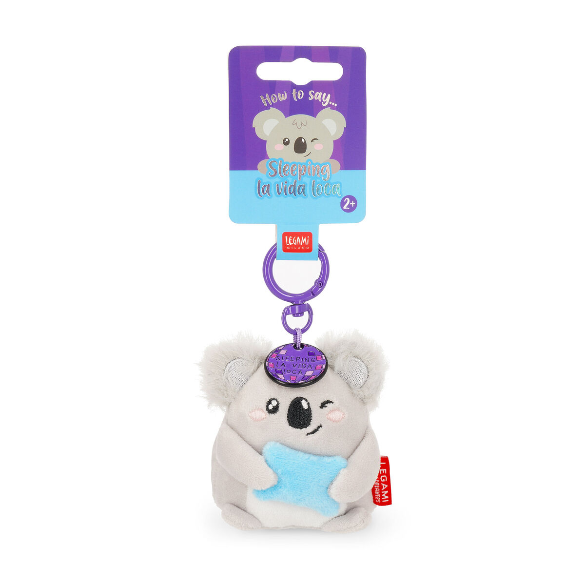 Legami Plüsch-Schlüsselanhänger - Super Soft! - Tiny - Koala