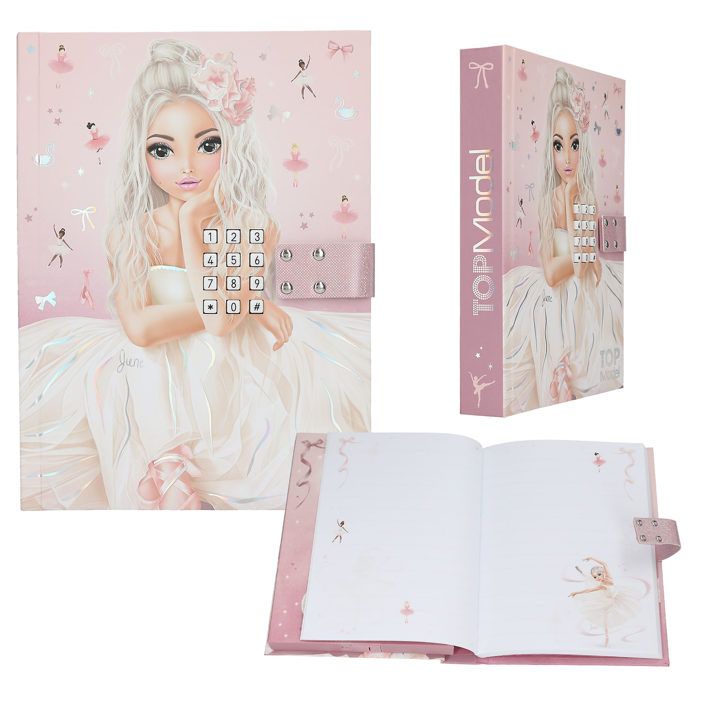 TOPModel 13609 Geheimcode Tagebuch mit Sound Ballet