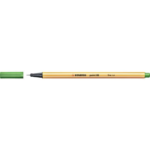 STABILO Fineliner point 88, 88/36, 0,4 mm, Farbe: Grün
