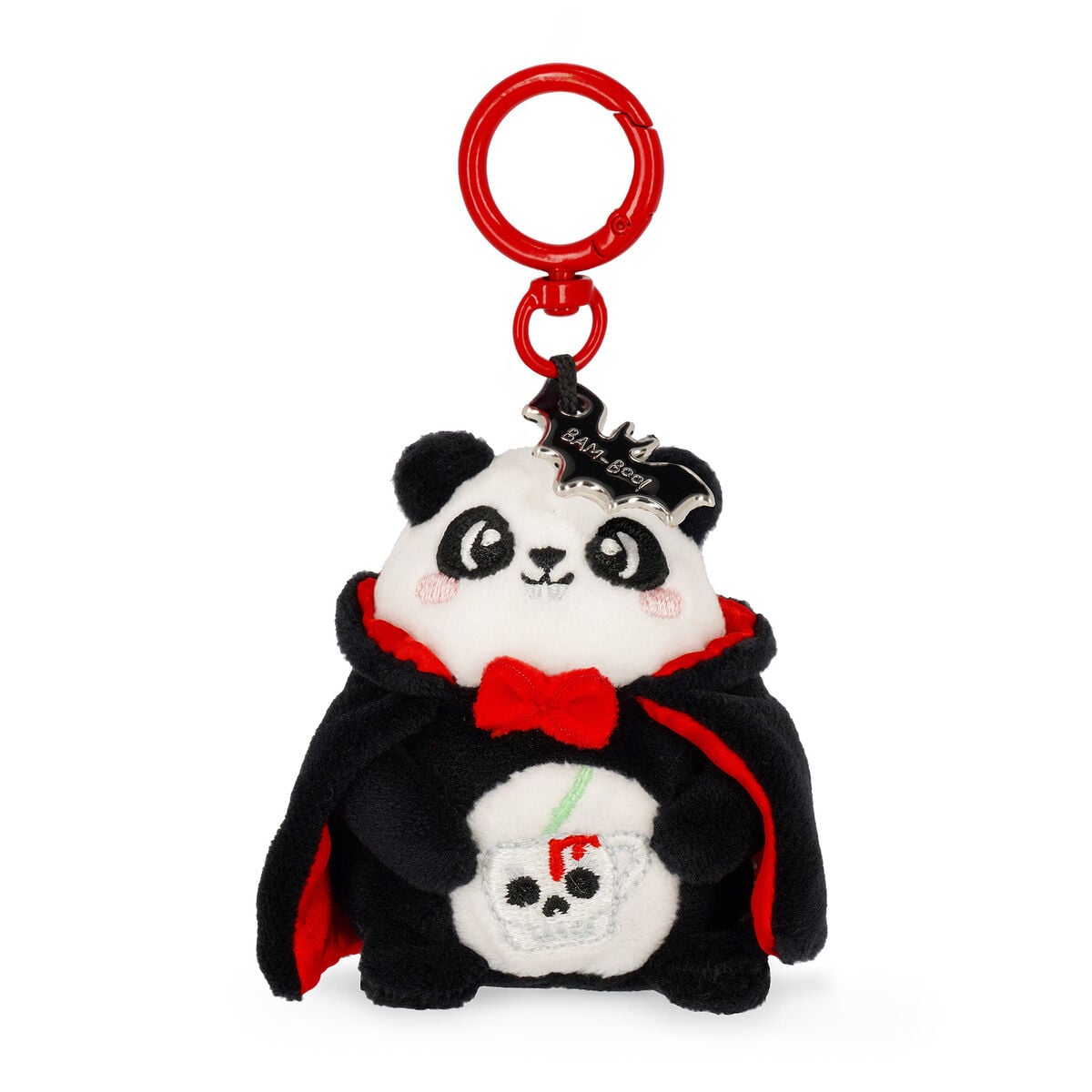 Legami Plüsch-Schlüsselanhänger Panda - Bam-Boo! Halloween - Tiny Super Soft!